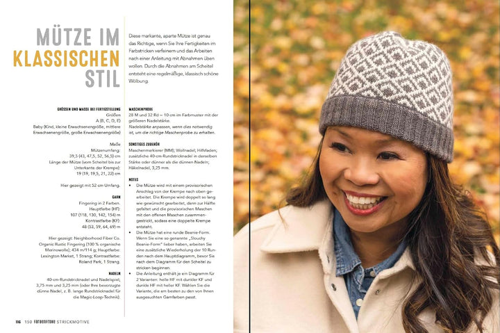 150 farbenfrohe Strickmotive: Weitere moderne Ideen zum Mehrfarbigstricken, Taschenbuch