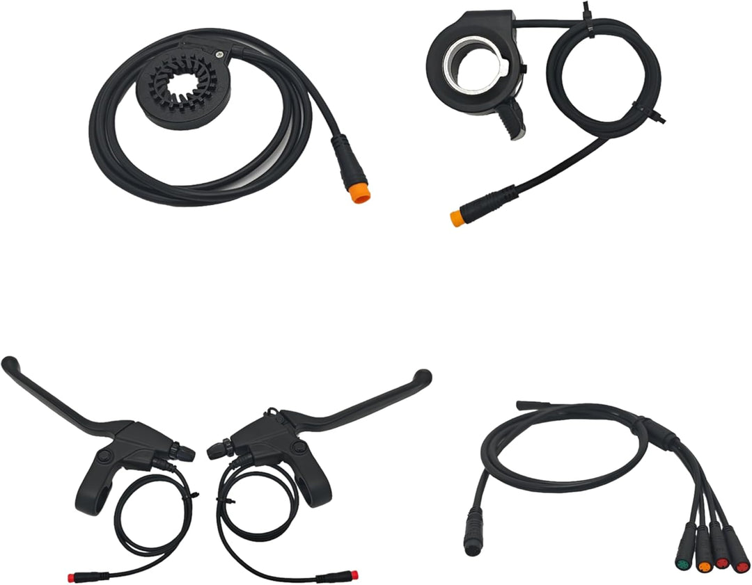 KT Kunteng 36V / 48V 25A wasserdichte Sinus-Welle-Controller-Sets Geeignet für BF Fatbike G062 750W