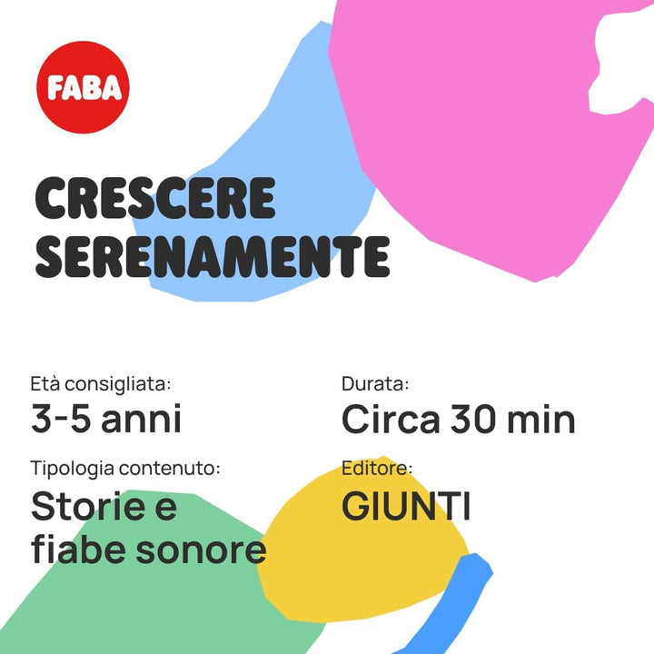 FABA Klangfigur – Fröhlich wachsen – Geschichten und Klangmärchen 4-6 Jahre, italienische Version, S