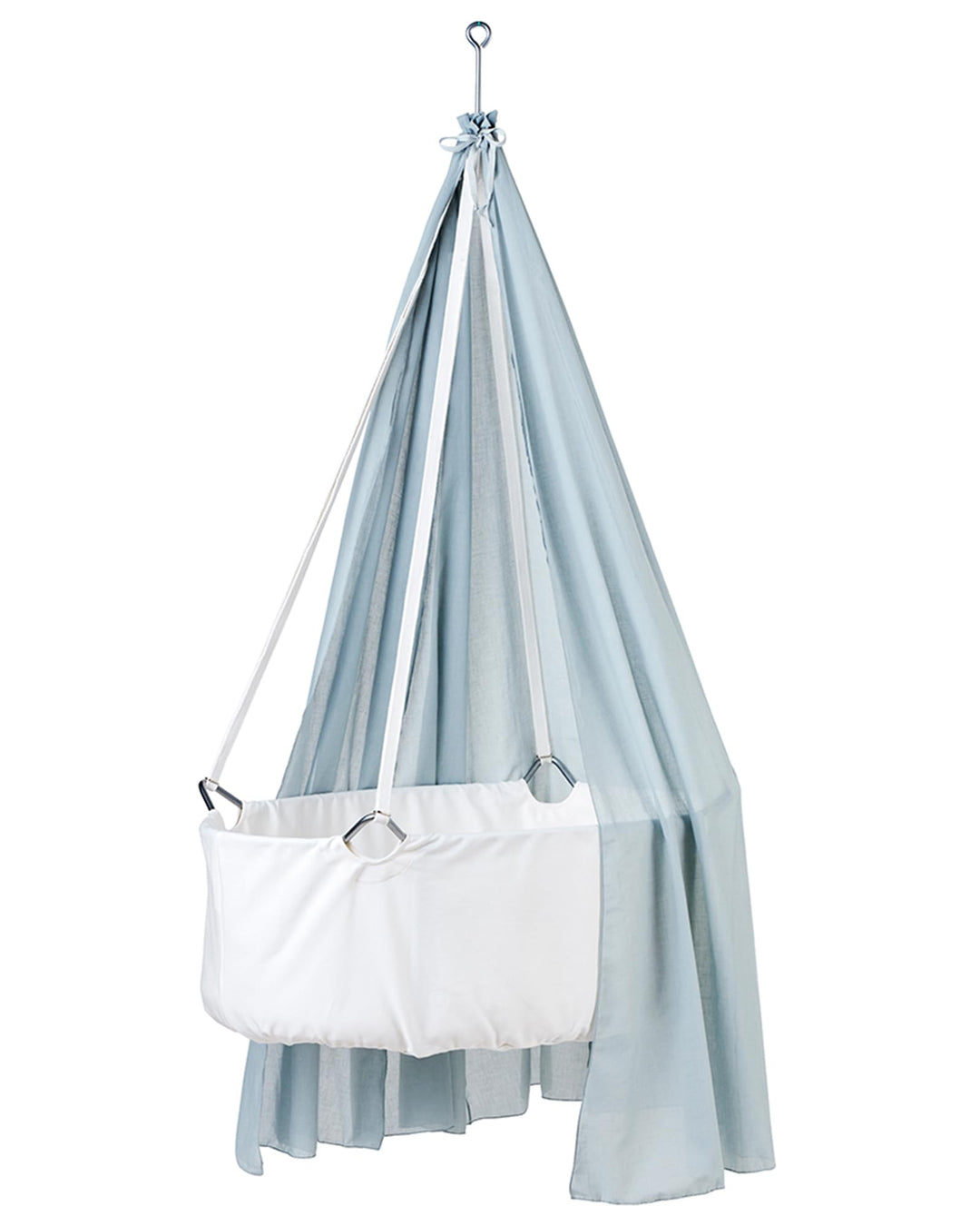Leander Betthimmel für Leander Classic™ Wiege Dusty Blue - Babybett Himmel fürs Babyzimmer - Leichte