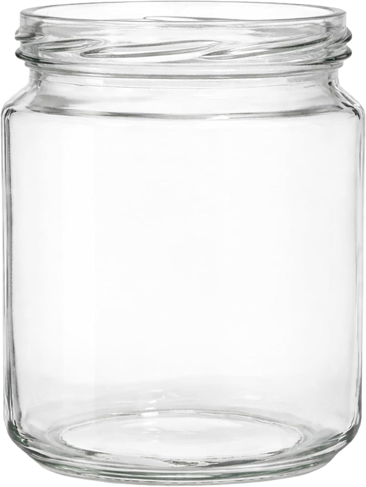 Vitrea 200x Marmeladengläser 275 ml - mit Deckel Rot Kariert TO 66 - Einmachgläser zum befüllen mit