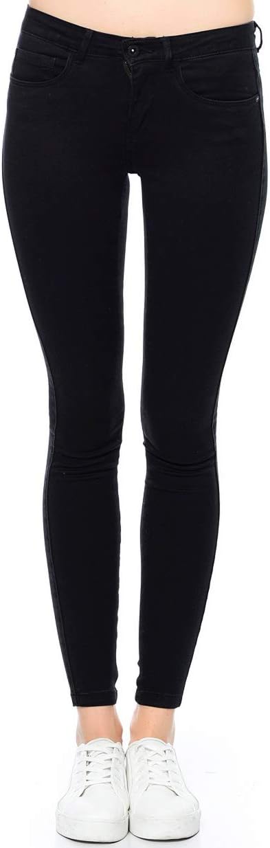 ONLY Women's Onlroyal Hw Sk Rock Coated PIM Noos Skinny Jeans M / 30L Schwarz (Schwarz), M / 30L Sch