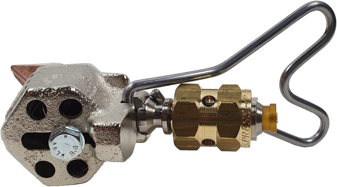 Lötkolben Set - Lötlampe mit Piezozündung - Dachrinnen Lötset - Schweissbrenner - Lötzubehör - Ersat