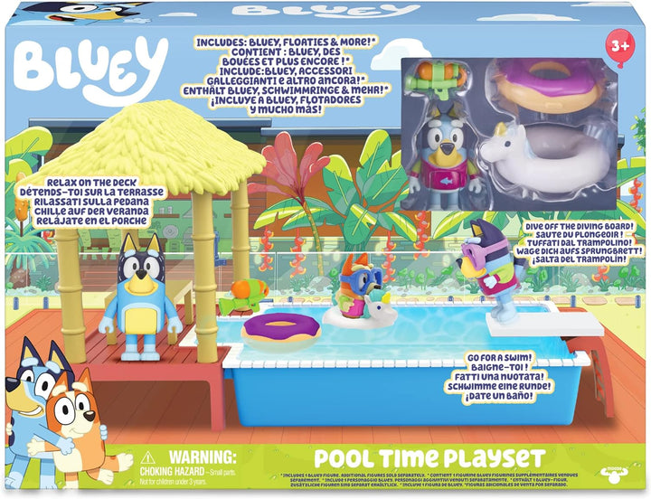 Bluey BLY22000 Playset Pool, bunt, Talla única