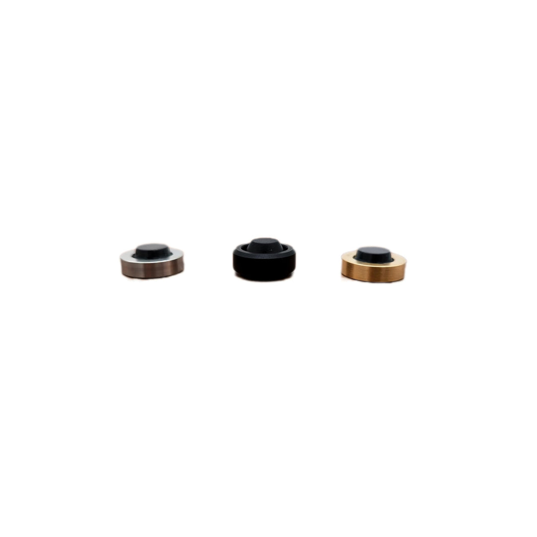 Stabile Premium Standfüsse aus Metall - Edelstahl, Aluminium oder Messing - 4er Set - für DIY Projek