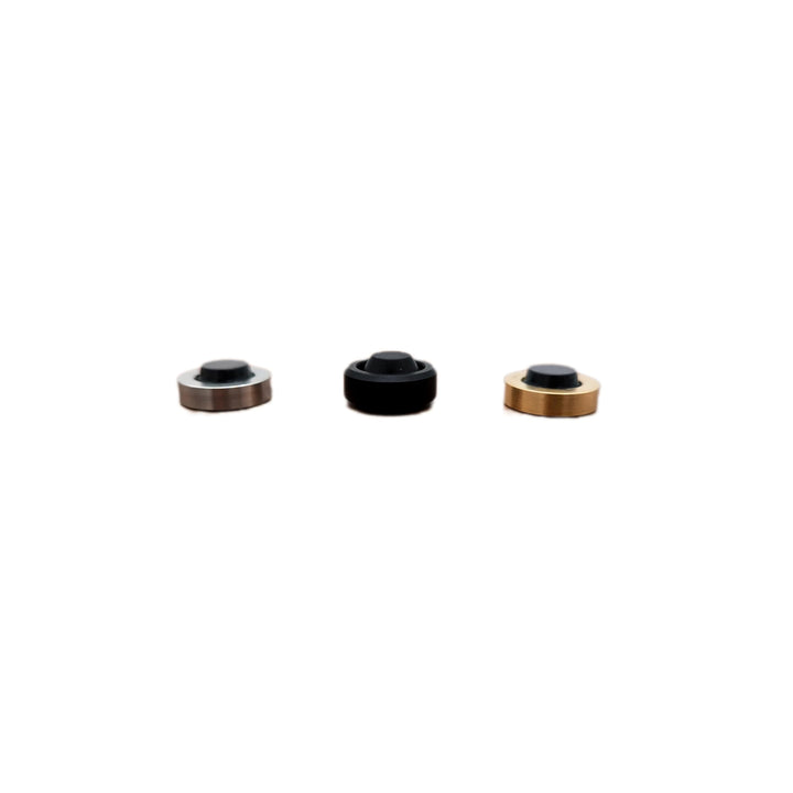 Stabile Premium Standfüsse aus Metall - Edelstahl, Aluminium oder Messing - 4er Set - für DIY Projek