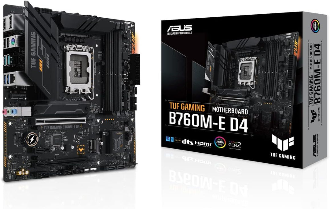 ASUS MB Intel 1700 TUF Gaming B760M-E D4