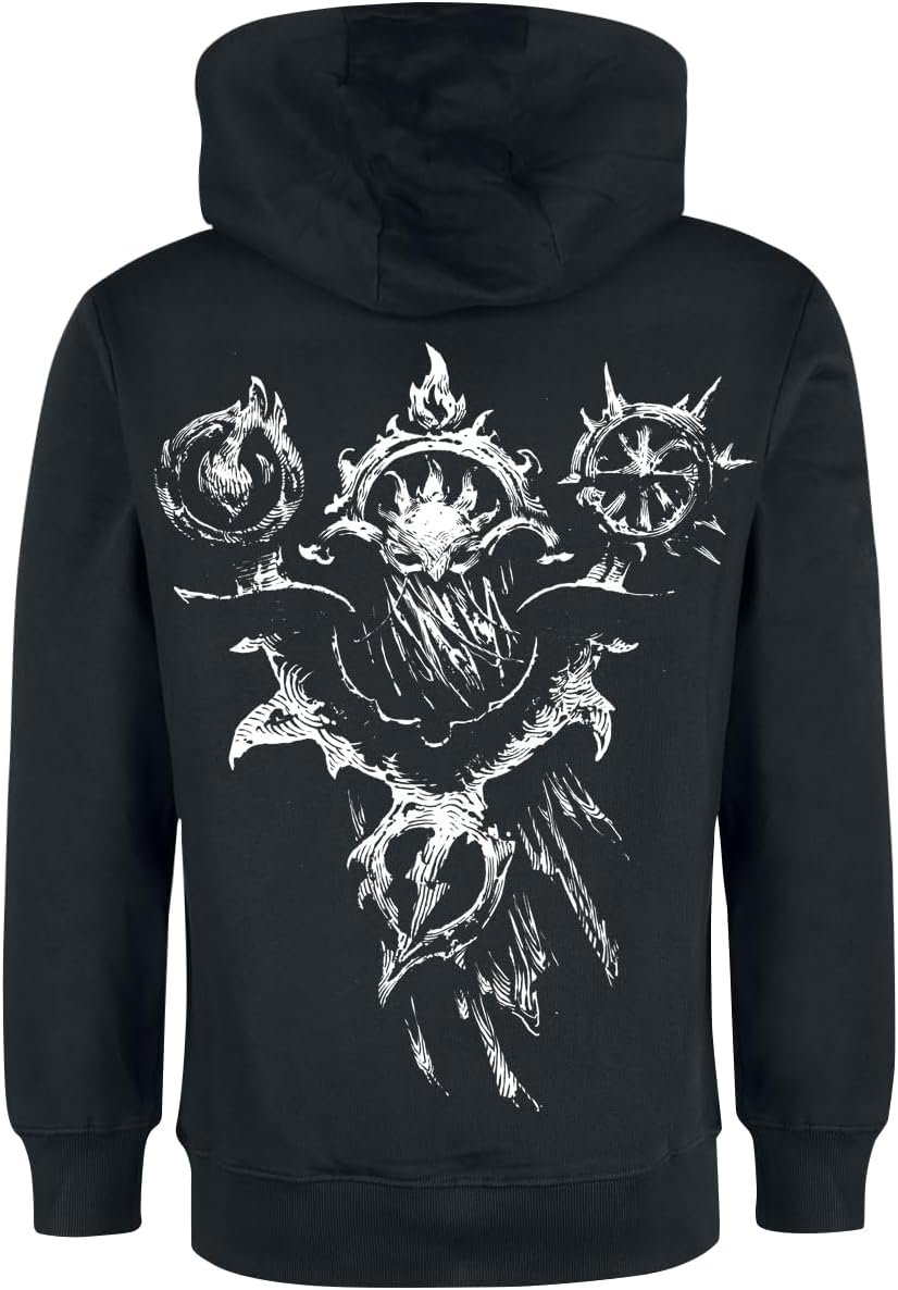Diablo 4 - Sorcerer Sigil Männer Kapuzenjacke schwarz Blizzard Entertainment, Fan-Merch, Gaming S Sc