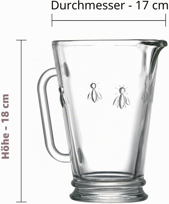 La Rochère Krug Biene 1,0ltr. H18cm
