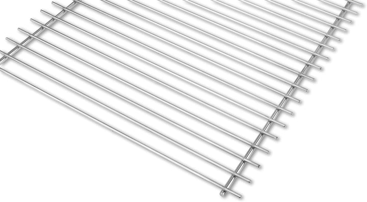 DEOS Edelstahl Grillrost 45x37 cm AISI 304 - Robuster Grillrost Verstellbar Edelstahl - Drahtdurchme