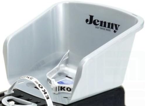EKO Schlittensitz Jenny, 33x38x24 Silber