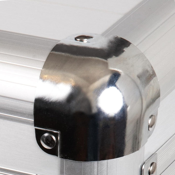 ALUMAXX 45122 Pilotenkoffer Omega, Koffer aus Aluminium, Alukoffer mit Rollen, Trolleykoffer, Fach f