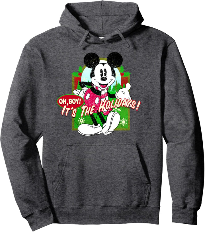 Disney Mickey And Friends Weihnachten It's The Holidays Pullover Hoodie