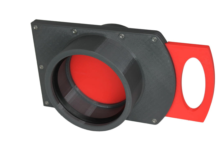 GENERIC 110 mm Luft-Absperrschieber mit Muffe | Blastgate | PETG | Werkstattabsaugung | Absauganlage