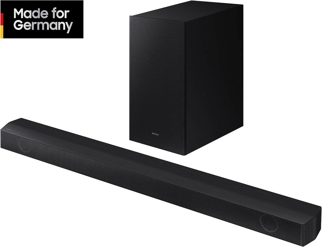 Samsung HW-B540 2.1-Kanal B-Soundbar (Deutsches Modell), Dolby 2.0 und DTS Virtual:X, Adaptive Sound