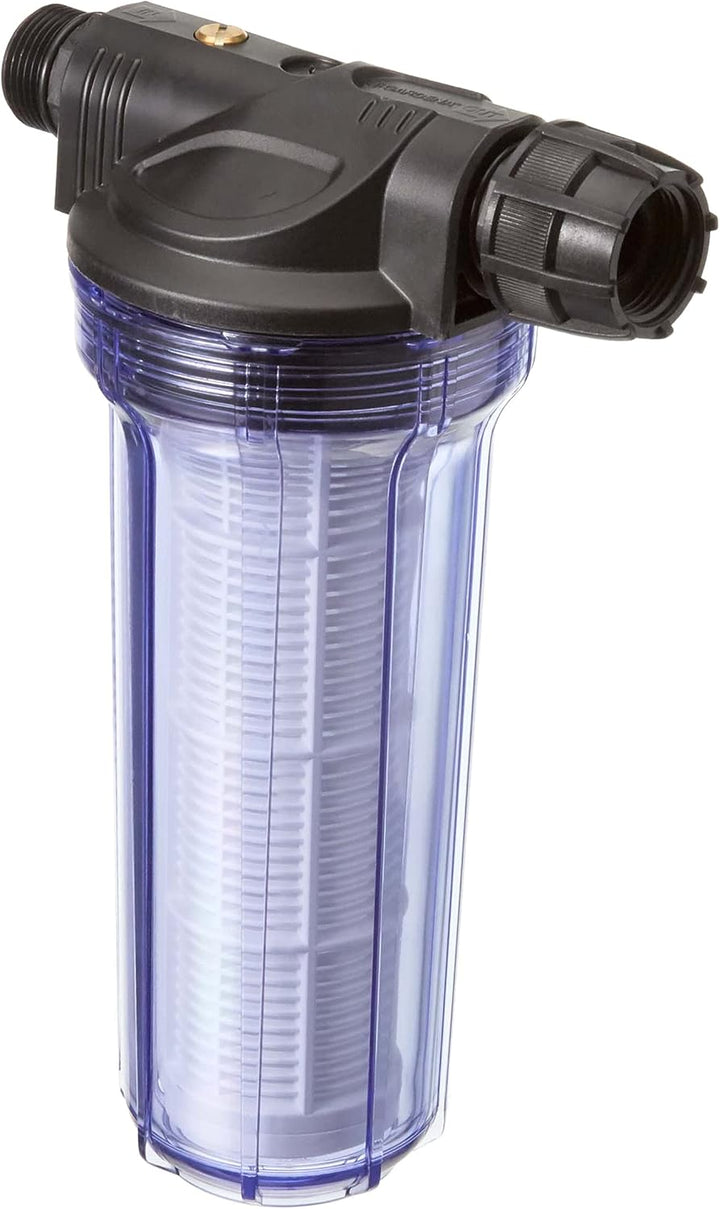 Gardena Premium Hauswasserautomat 6000/6E LCD Inox: Hauswasserpumpe & 01730-20 Pumpen-Vorfilter 180