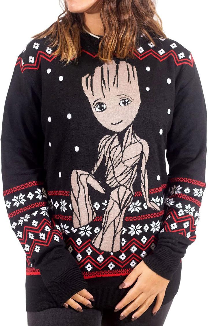 cotton division Herren Pullover M Schwarz, M Schwarz