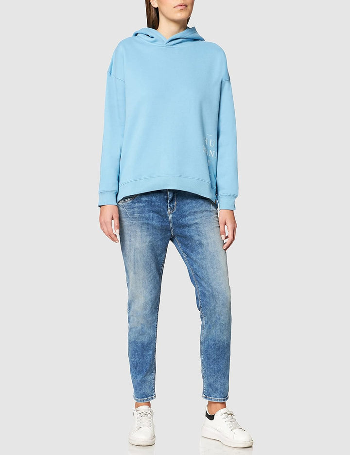 camel active Damen Kapuzenpullover L Skyblue, L Skyblue