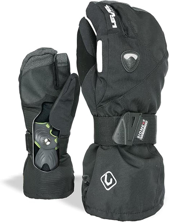 Level Herren Handschuhe Fly Trigger, Black, 8.5, 1031UT, M-L