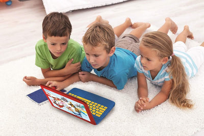 Lexibook, Paw Patrol, Lern- und zweisprachiger Laptop Deutsch/Englisch, Spielzeug für Kinder (Jungen