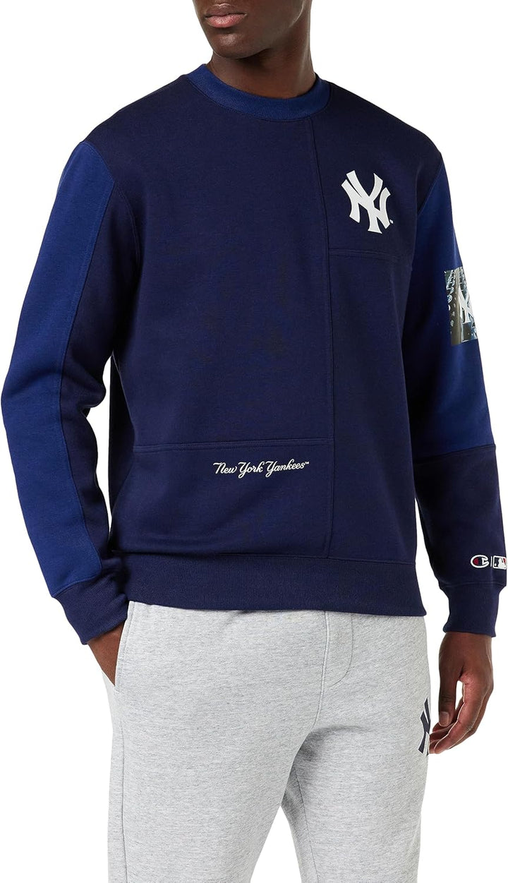 Champion Herren Sweatshirt M Blu Marittimo, M Blu Marittimo