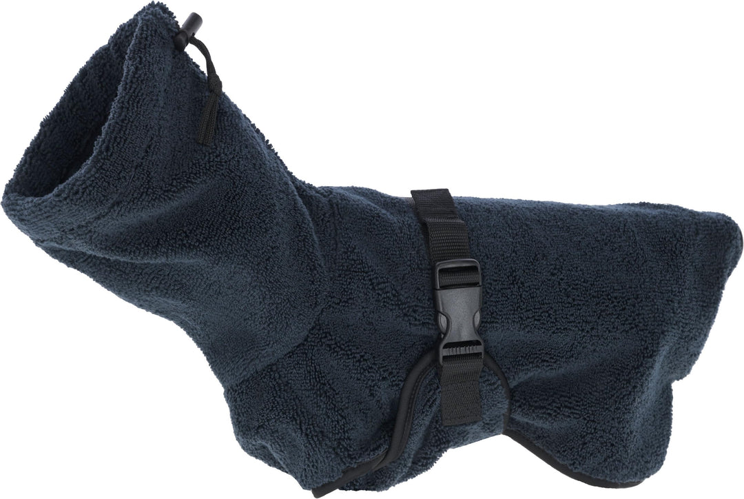 Kerbl Pet Bademantel für Hunde, blau, XL, Rückenlänge 70 cm navy XL, navy XL