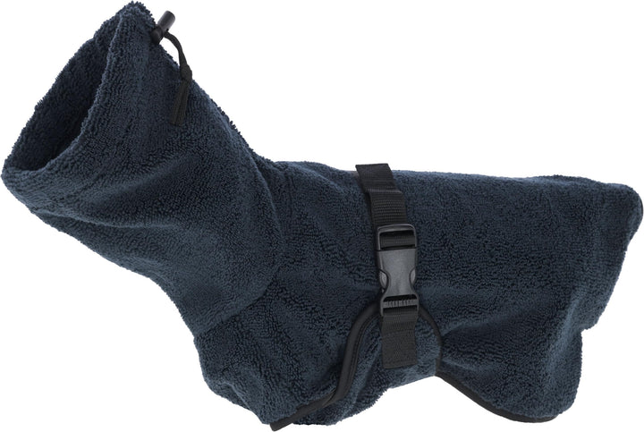 Kerbl Pet Bademantel für Hunde, blau, XL, Rückenlänge 70 cm navy XL, navy XL