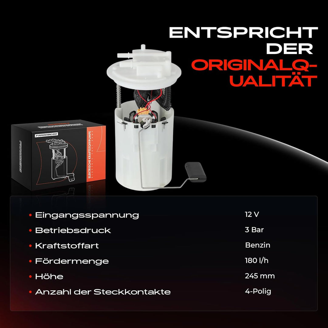 Kraftstoffpumpe Dieselpumpe für 147 937 1.9 JTD 16V Diesel 2001-2010 46833708