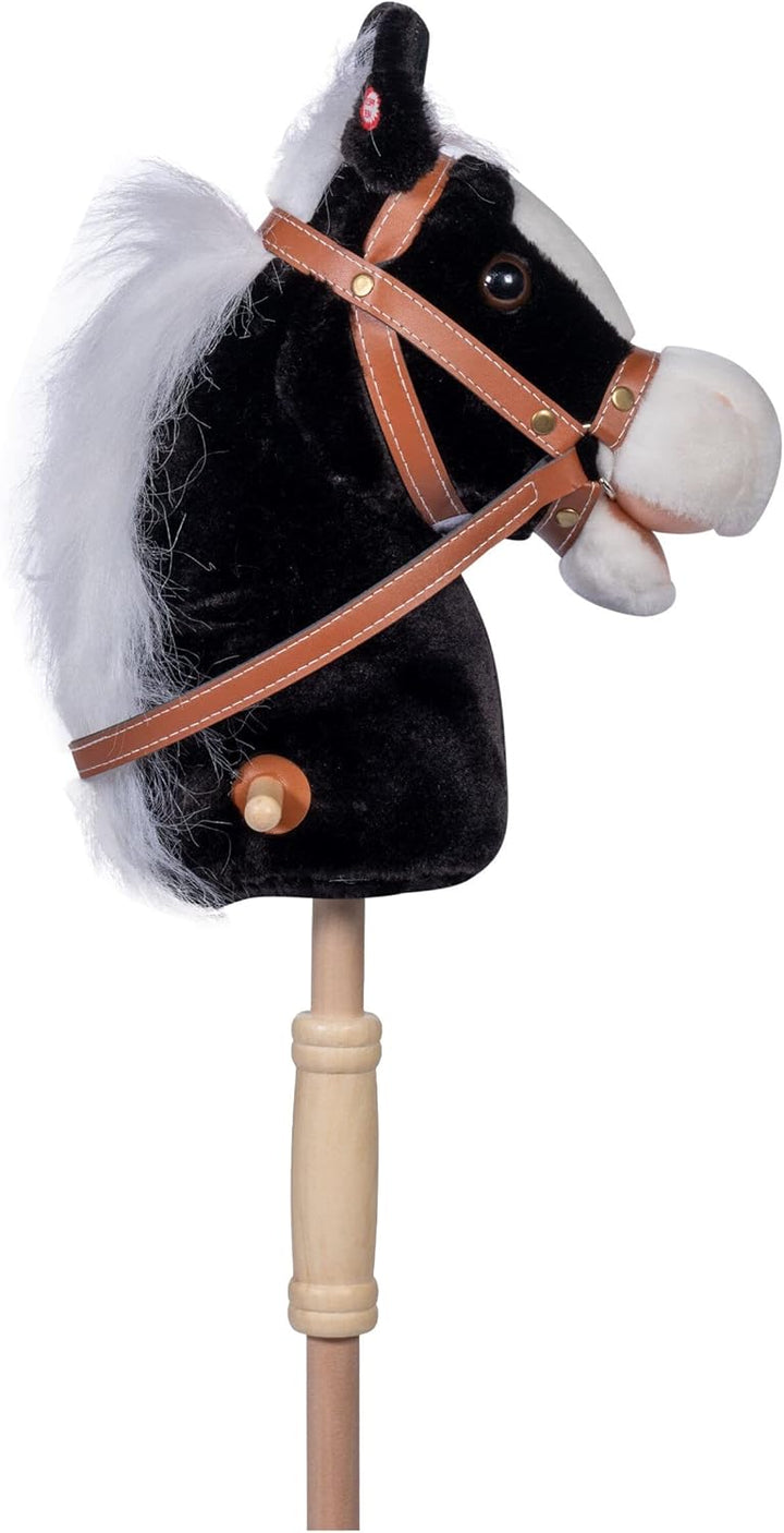 HKM Bella Hobbypferd Einheitsgrösse 9100 Schwarz, Einheitsgrösse 9100 Schwarz