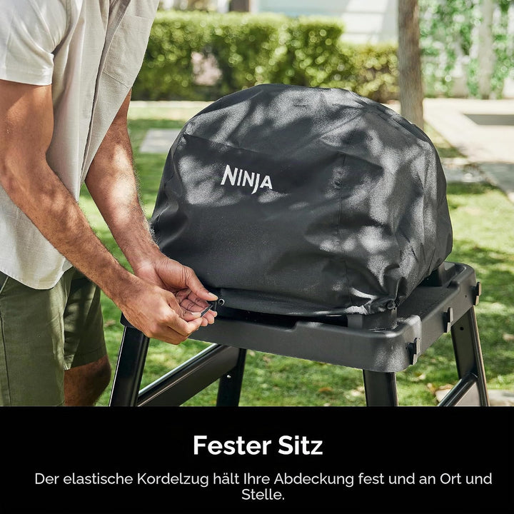 Ninja XSKCOVERXL Woodfire Premium Grillabdeckung Pro, kompatibel mit OG800- und OG900-Serien, UV- un
