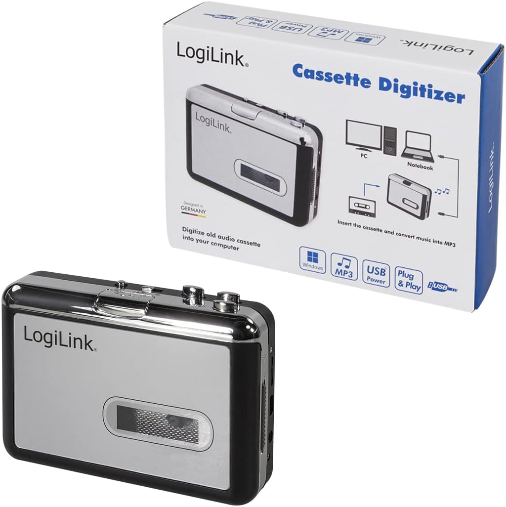 Logilink Kassetten-Player mit USB Anschluss