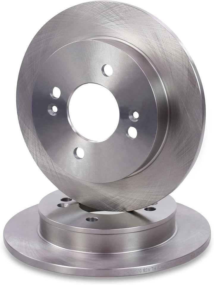 Bremsenset Hinterachse inkl. Bremsscheiben Ø 234 mm Voll + Bremsbeläge Hinten, Passend für HYUNDAI i