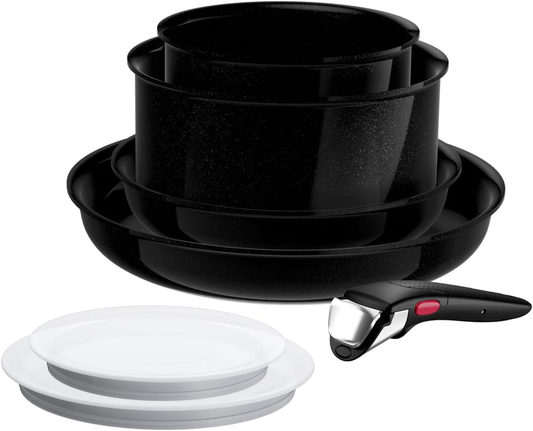 Tefal Ingenio Explore On 7-tlg. Kochgeschirr-Set, keramische Fusion Core Antihaftversiegelung, platz