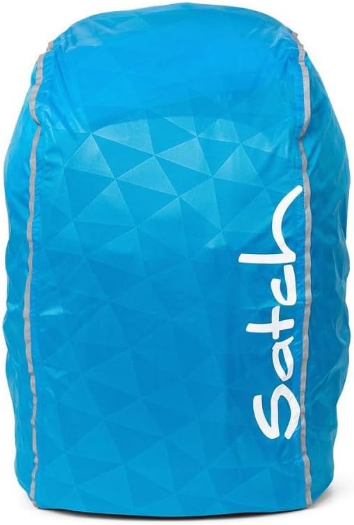 Satch Pack Kollektor Edition Schulrucksack Set 8tlg. inkl. Brotdose und Trinkflasche (Blurry Sky), B