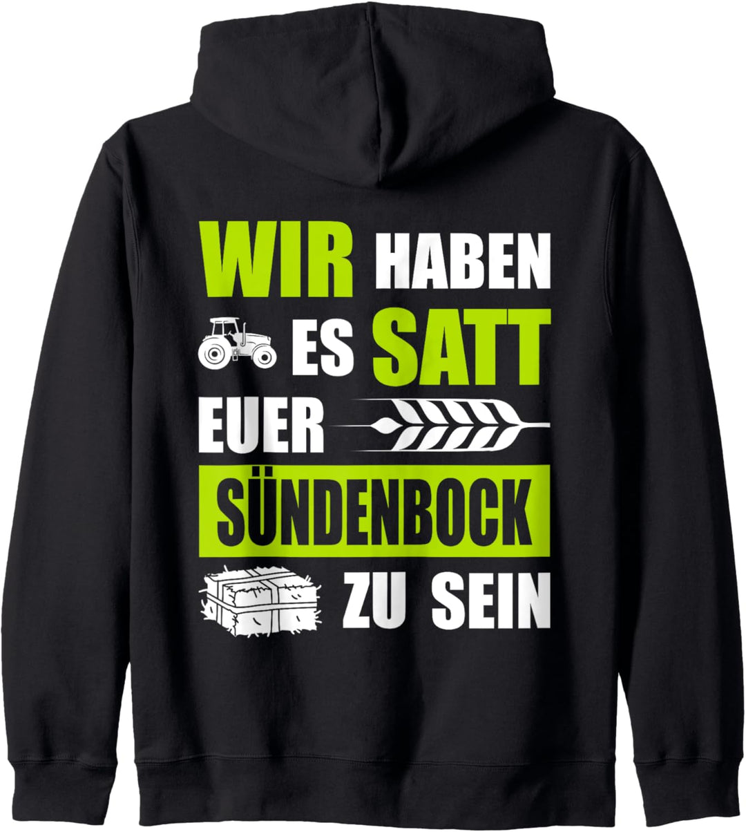 Landwirt Demo Landwirtschaft Bauernprotest Demonstration Kapuzenjacke