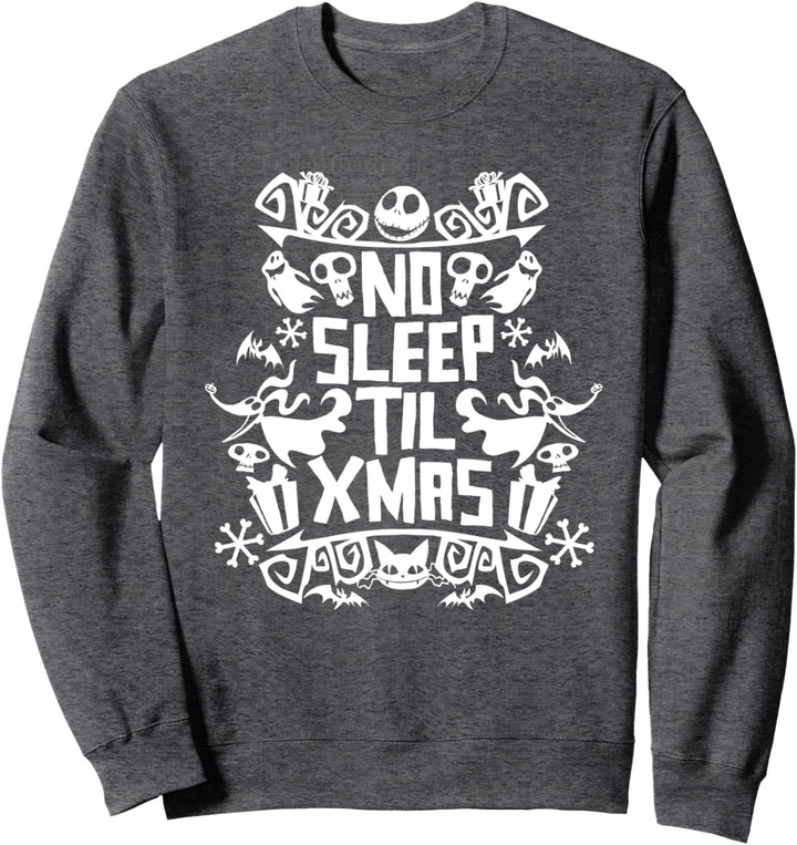 Disney The Nightmare Before Christmas No Sleep Til Christmas Sweatshirt