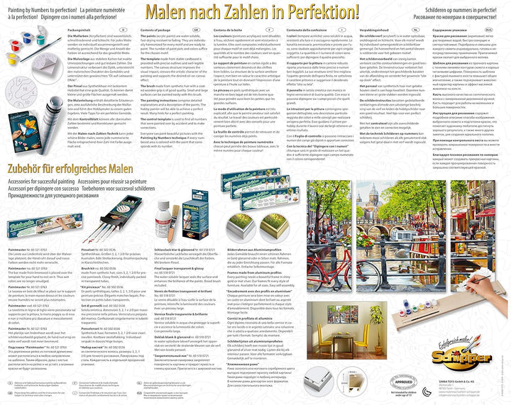 Schipper 609260812 Malen nach Zahlen - Amsterdam - Bilder malen für Erwachsene, inklusive Pinsel und