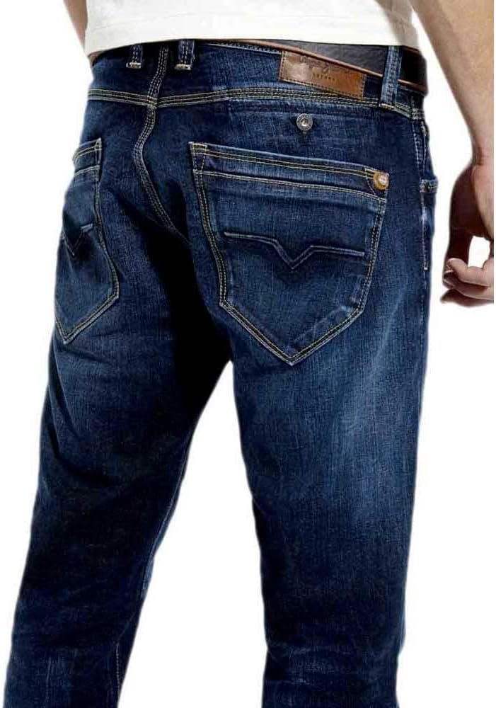 Pepe Jeans Herren Hose Spike 29W / 34L Blue (Denim-z45), 29W / 34L Blue (Denim-z45)