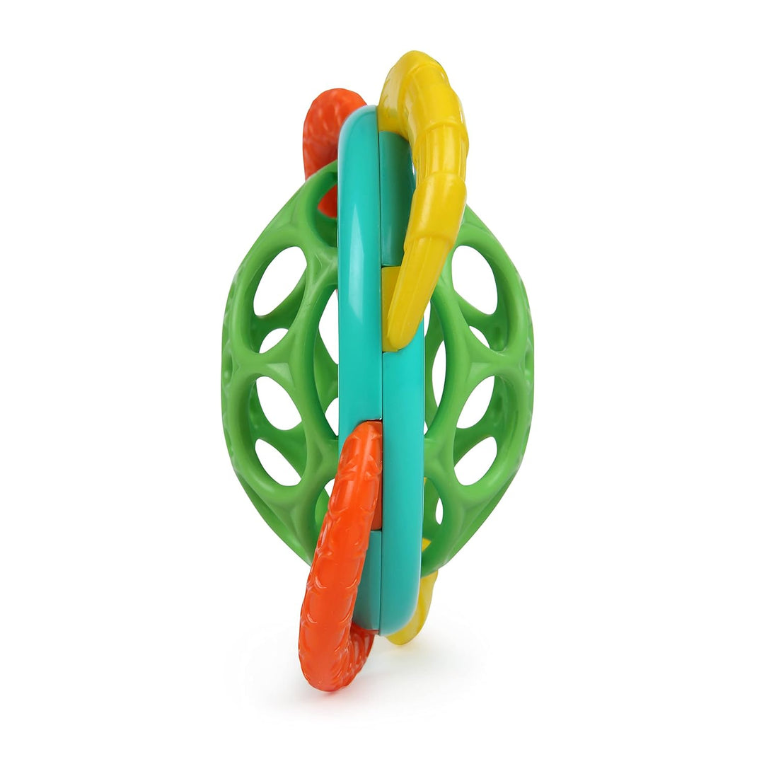 Bright Starts, Schnuller & Shakers 7 Stück Geschenk-Set - BPA-frei Baby Rasseln, Beissringe und Kind