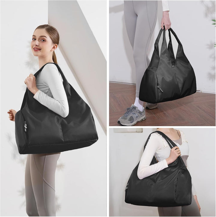 Sporttasche für Damen und Herren mit Schuhfach & Nassfach Weekender Reisetasche Freizeit Handtasche