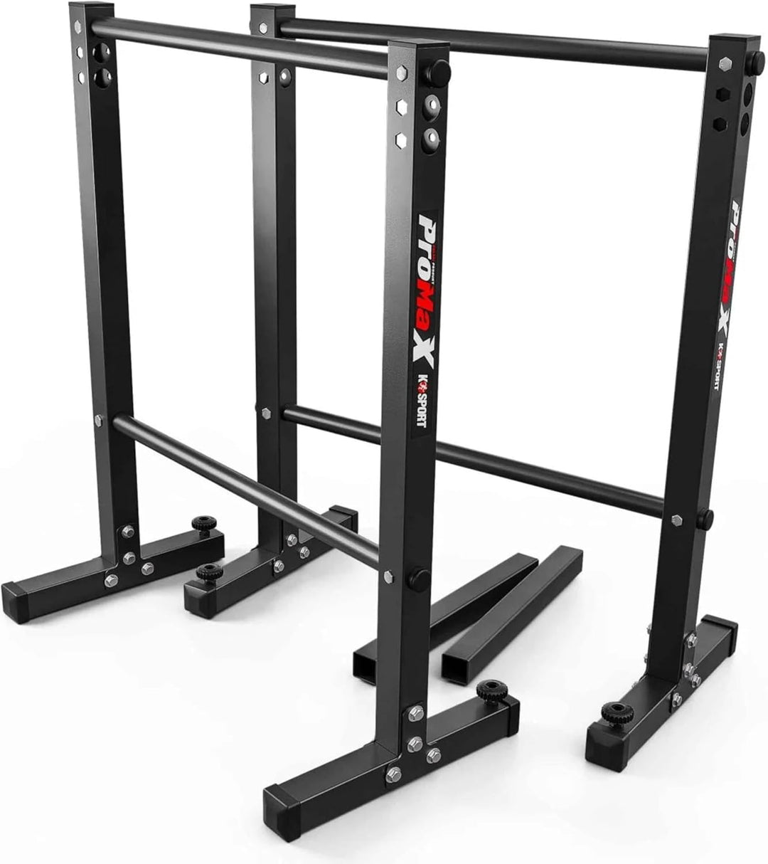 K-Sport: Stationärer Barren für Barrenstütze I Dip-Stange bis 290kg belastbar I Calisthenics-Barren