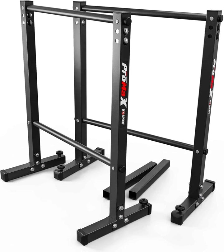K-Sport: Stationärer Barren für Barrenstütze I Dip-Stange bis 290kg belastbar I Calisthenics-Barren