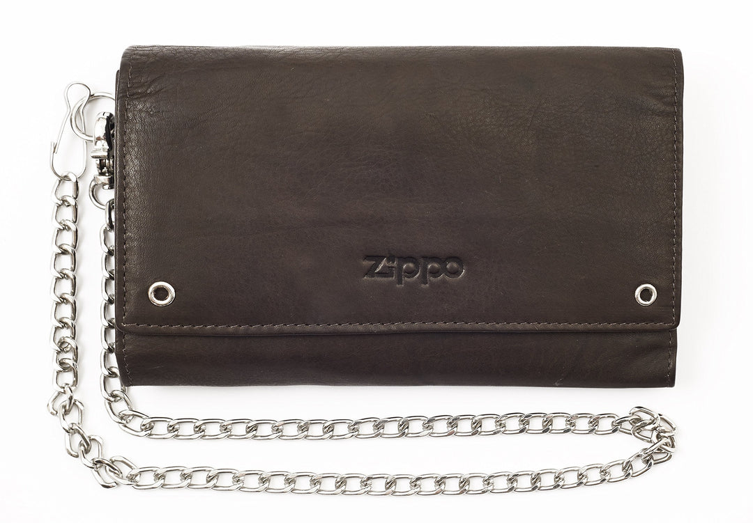 Zippo Herren Biker Geldbörse Mokka Geldbörse Braun (Mokka)