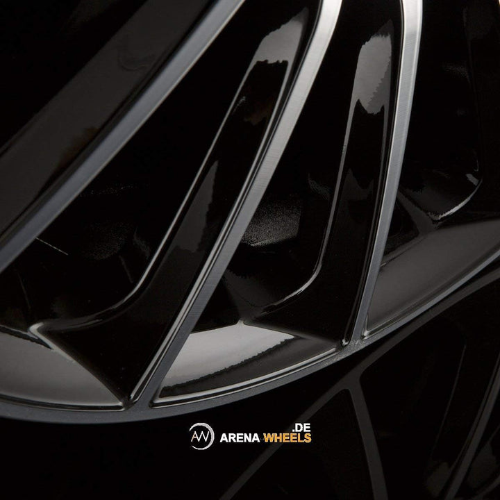 GMP Italia STELLAR 8,5x20 LK 5x112 Black polished Audi,Mercedes