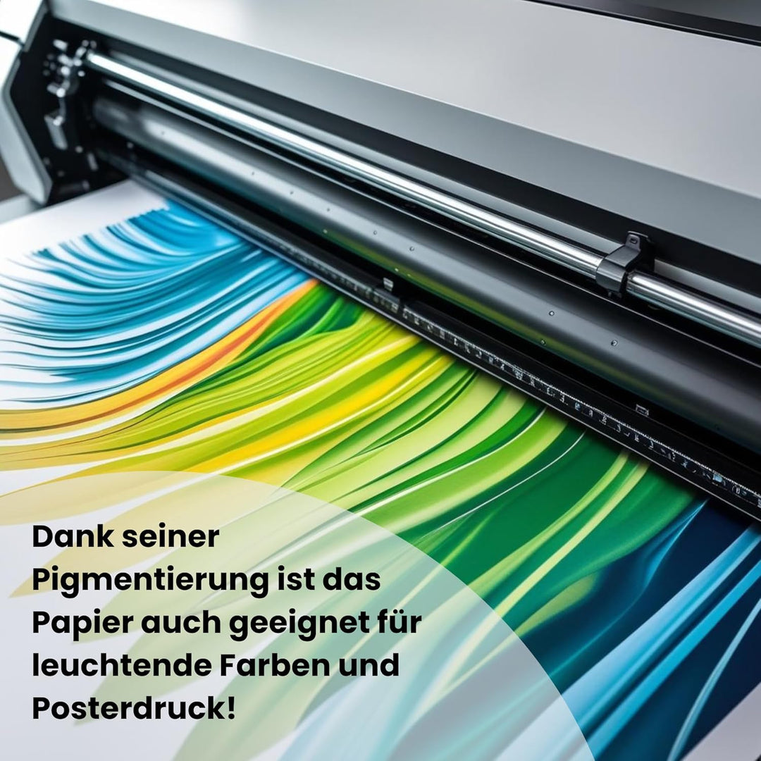 CABRO 513610-50 Qualitäts-Plotterpapier, 6 Rollen, 90 g, 610mm x 50m für brillante Farben, exakte Li