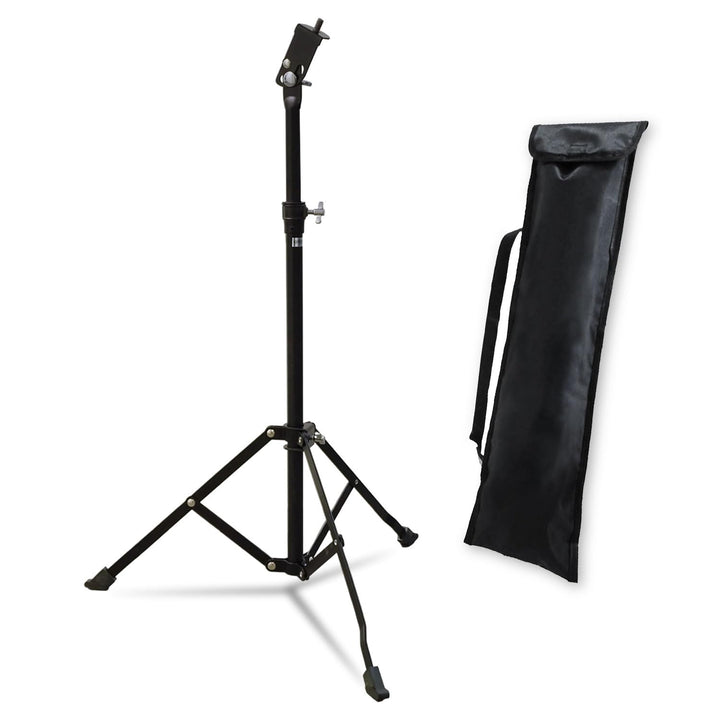 keepdrum DPS Übungspadständer Drum Practice Pad Stand Stativ Ständer mit Tasche
