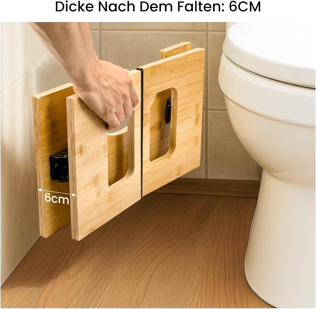 Toilettenhocker Erwachsene Natürlicher Klohocker Ergonomischer Stuhl Um Verstopfung Und Blähungen Zu