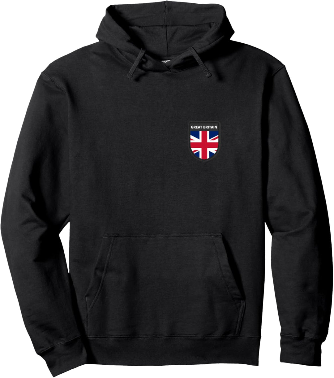 Flagge Grosbritannien Pullover Hoodie