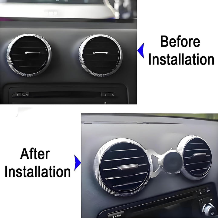 Magnet Handyhalterung Kompatibel mit Audi A3 8V S3 (2014-2019) & MagSafe – KFZ-Auto-Handyhalter für