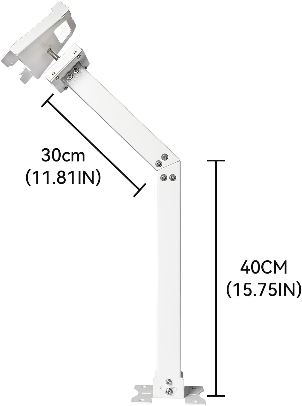 shinar Metall-Wandhalterung Kompatibel mit Starlink Gen 3 Rohradapter für Starlink Verstellbar bis 3